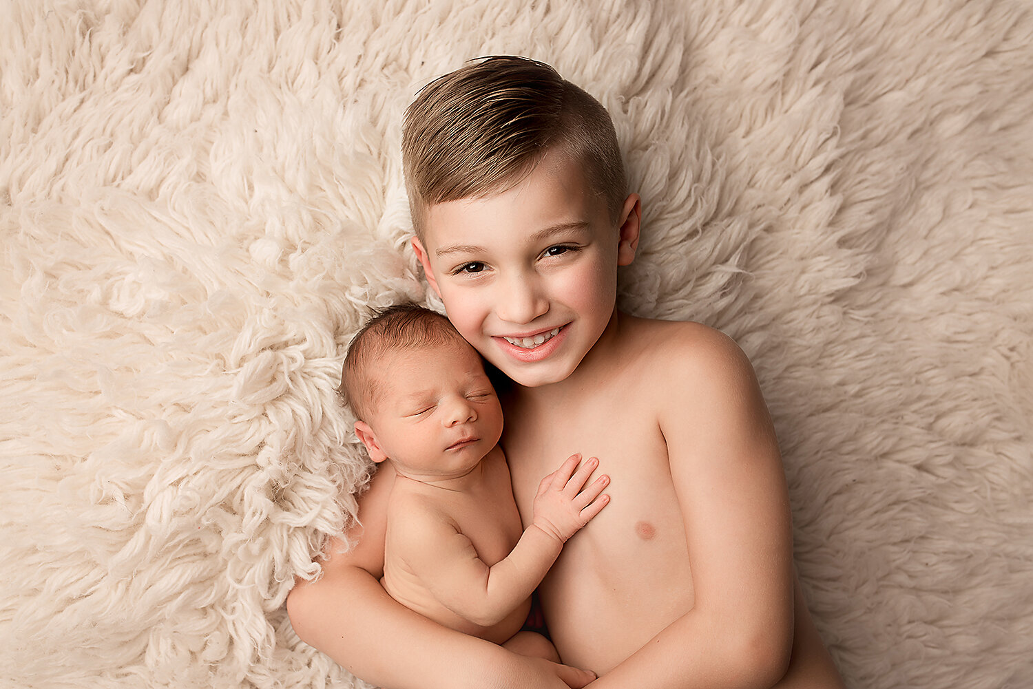 Baltimore Maryland Newborn Photographer Jessica Fenfert brothers