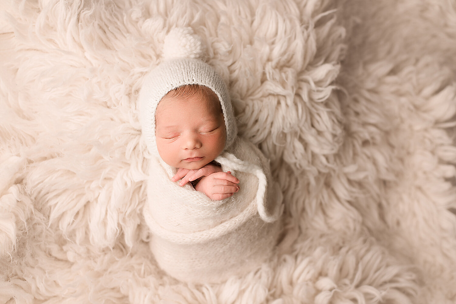 Baltimore Maryland Newborn Photographer Jessica Fenfert cream