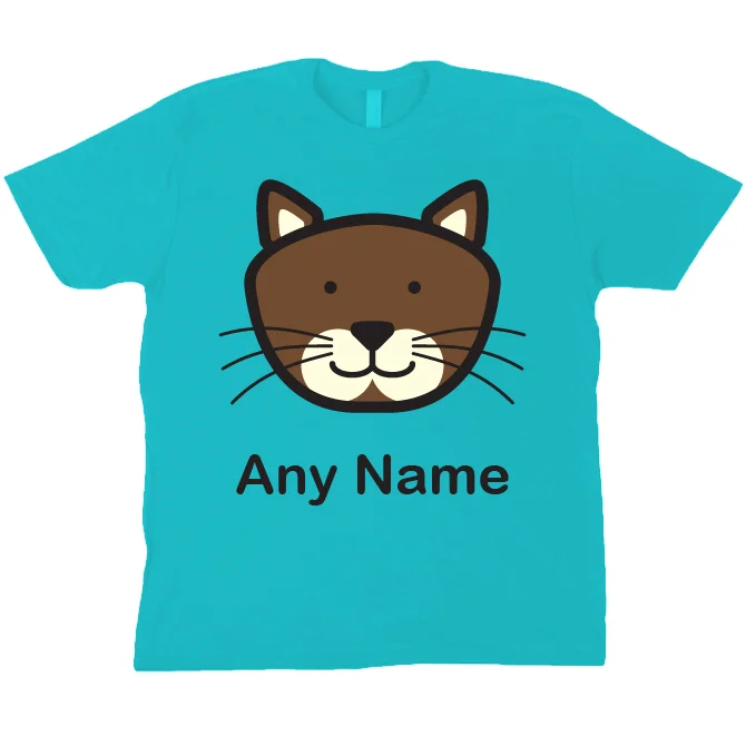 Personalised Cat T-Shirt — Rainbow Pie