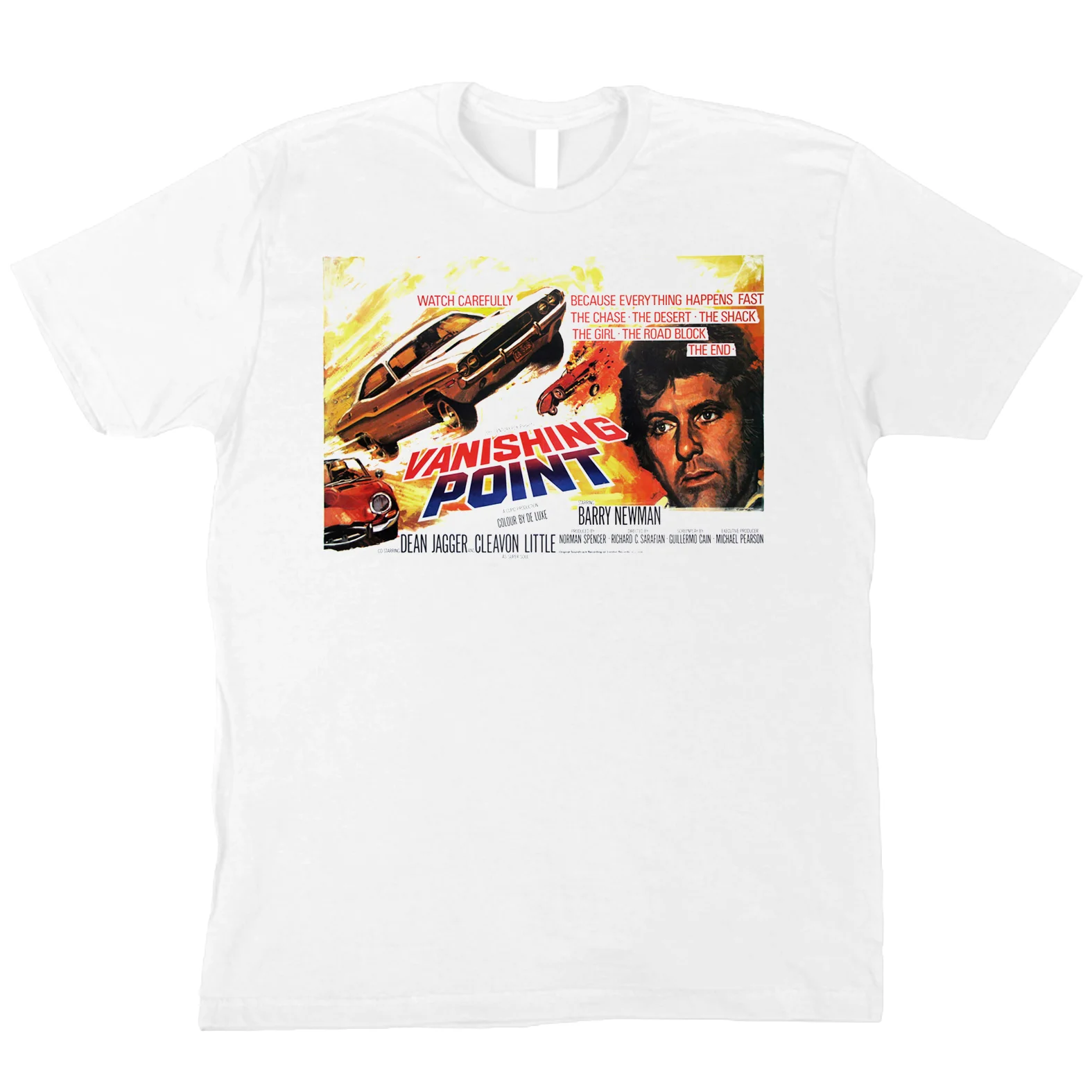 Vanishing Point White T-Shirt