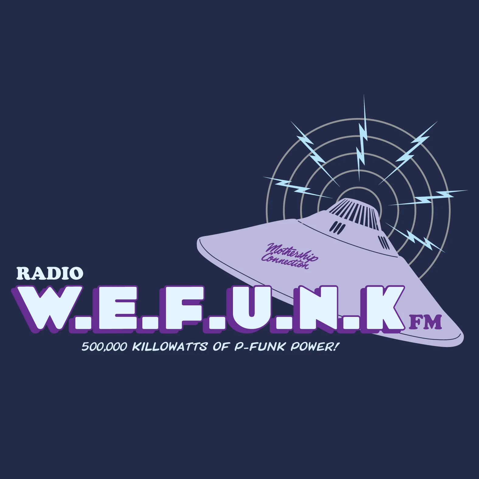 WEFUNK navy T-Shirt