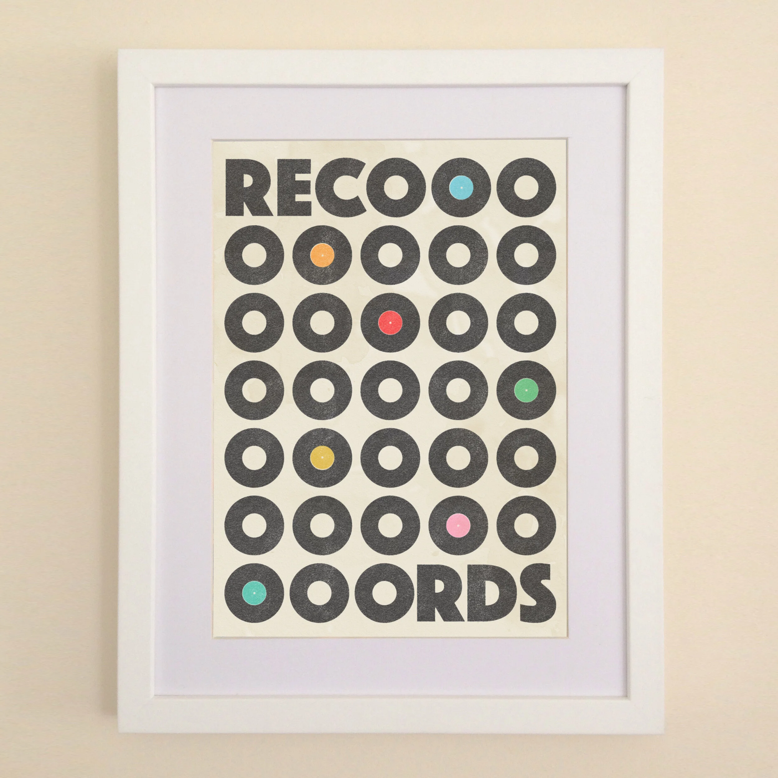 RECOOOOORDS available in A4 or A3 printed on Archival Matte Paper