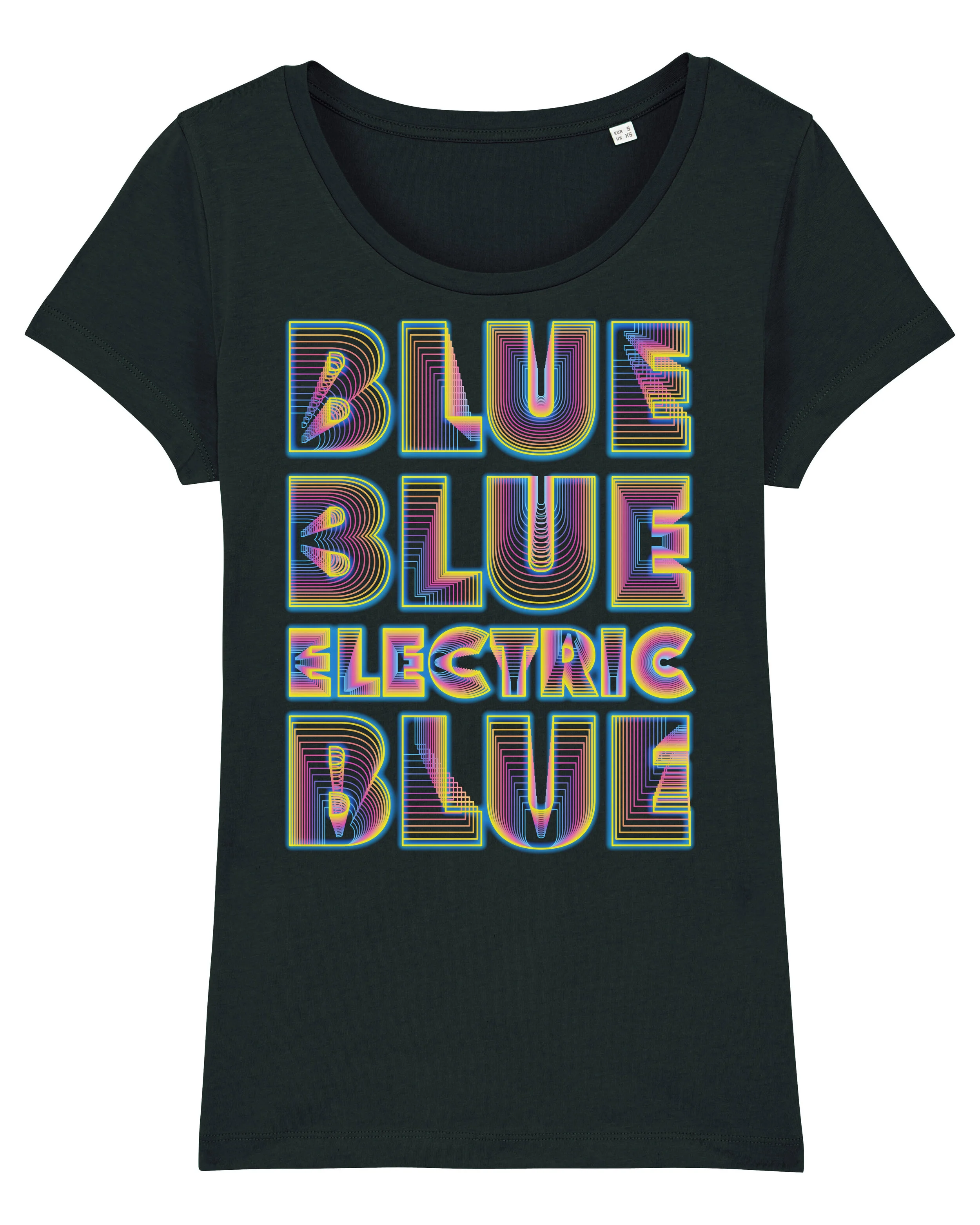 Blue Blue Electric Blue Womens T-Shirt