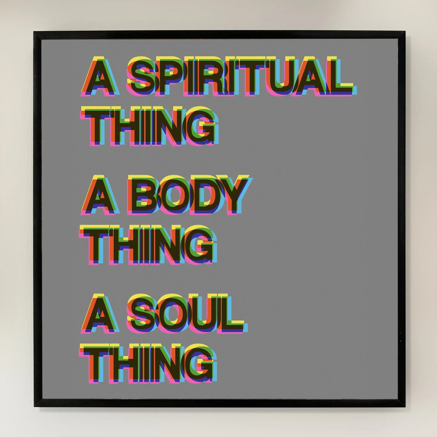 A Spiritual Thing... 12x12 inch Art Print printed on Archival Matte Paper