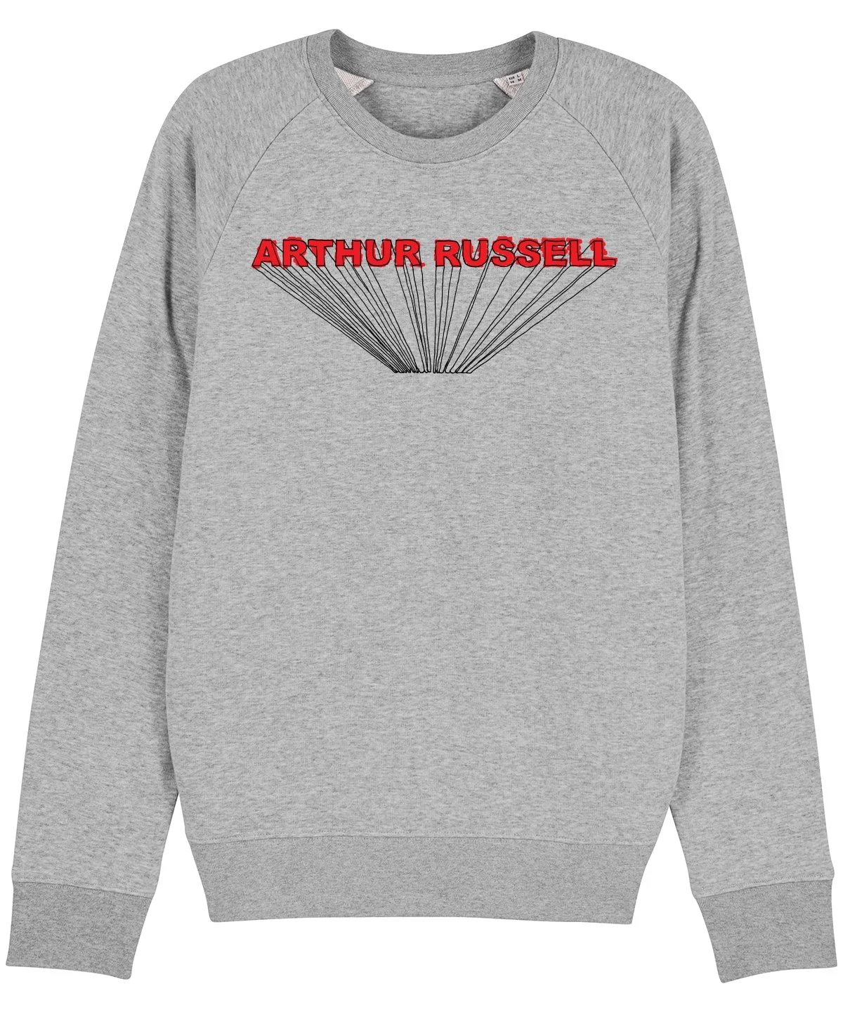 Arthur Russell Heather Grey Sweatshirt