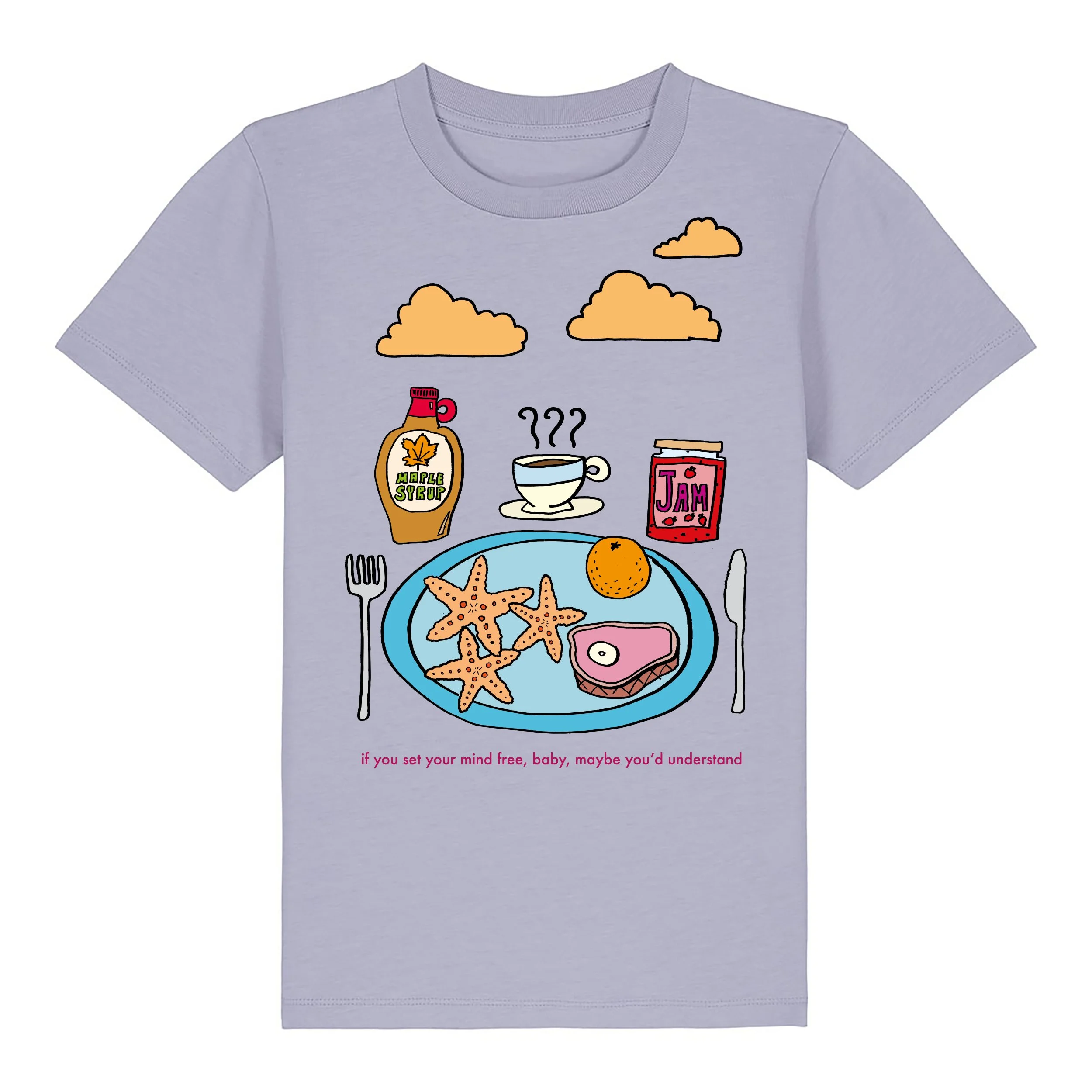 Starfish and Coffee Kids T-Shirt