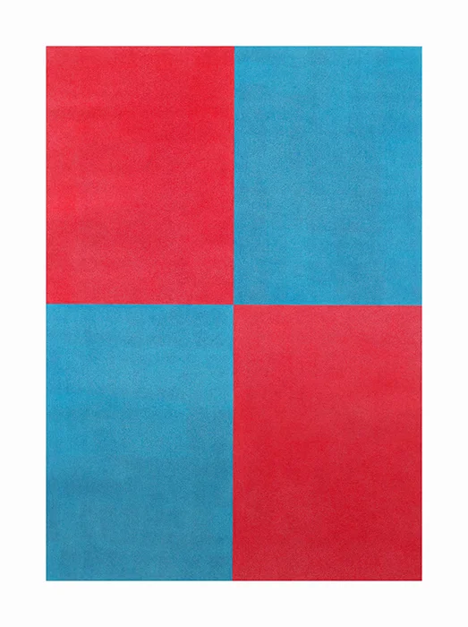 Volcán Ceboruco. Estudio de Color III / Ceboruco Volcano. Color Study III, 2012 Lápiz de color, papel/ Coloured pencil, paper 200 x 140 cm