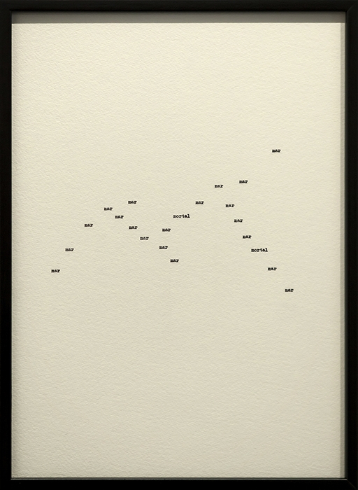     Nocturnos (Xavier Villaurrutia)&nbsp;    /    &nbsp;Nocturnes (Xavier Villaurrutia)    ,    &nbsp;    2016    Tinta sobre papel / Ink on paper    Políptico de 17 piezas de 37.5 x 27.5 cm cada una / Polyptych of 17 pieces of 37.5 x 27.5 cm each   