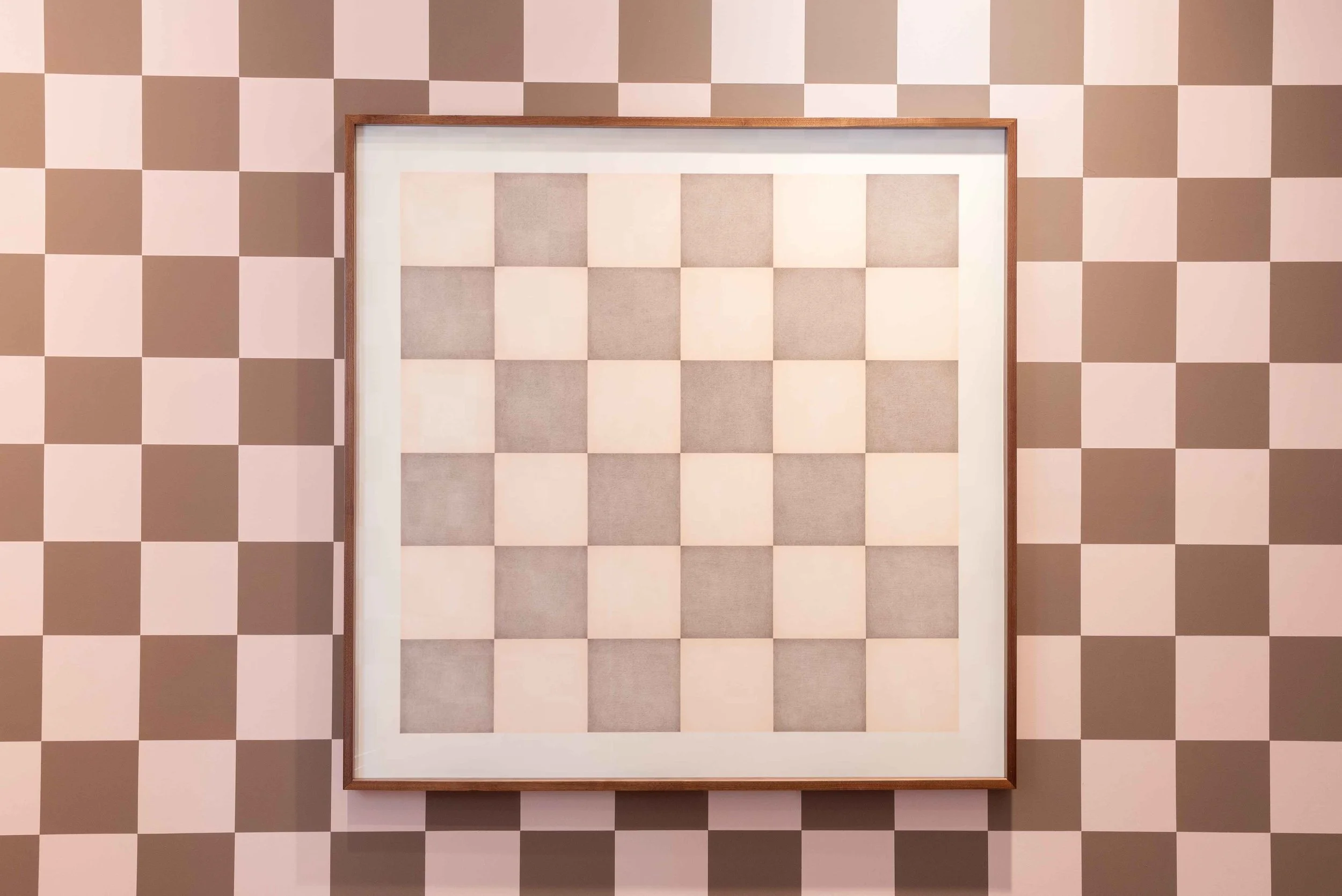 Piso Casa Franco IV / Franco House Floor IV, 2019 Lápiz de color sobre papel / Colored pencil on paper 140 x 140 cm Fotografía: Agustín Arce
