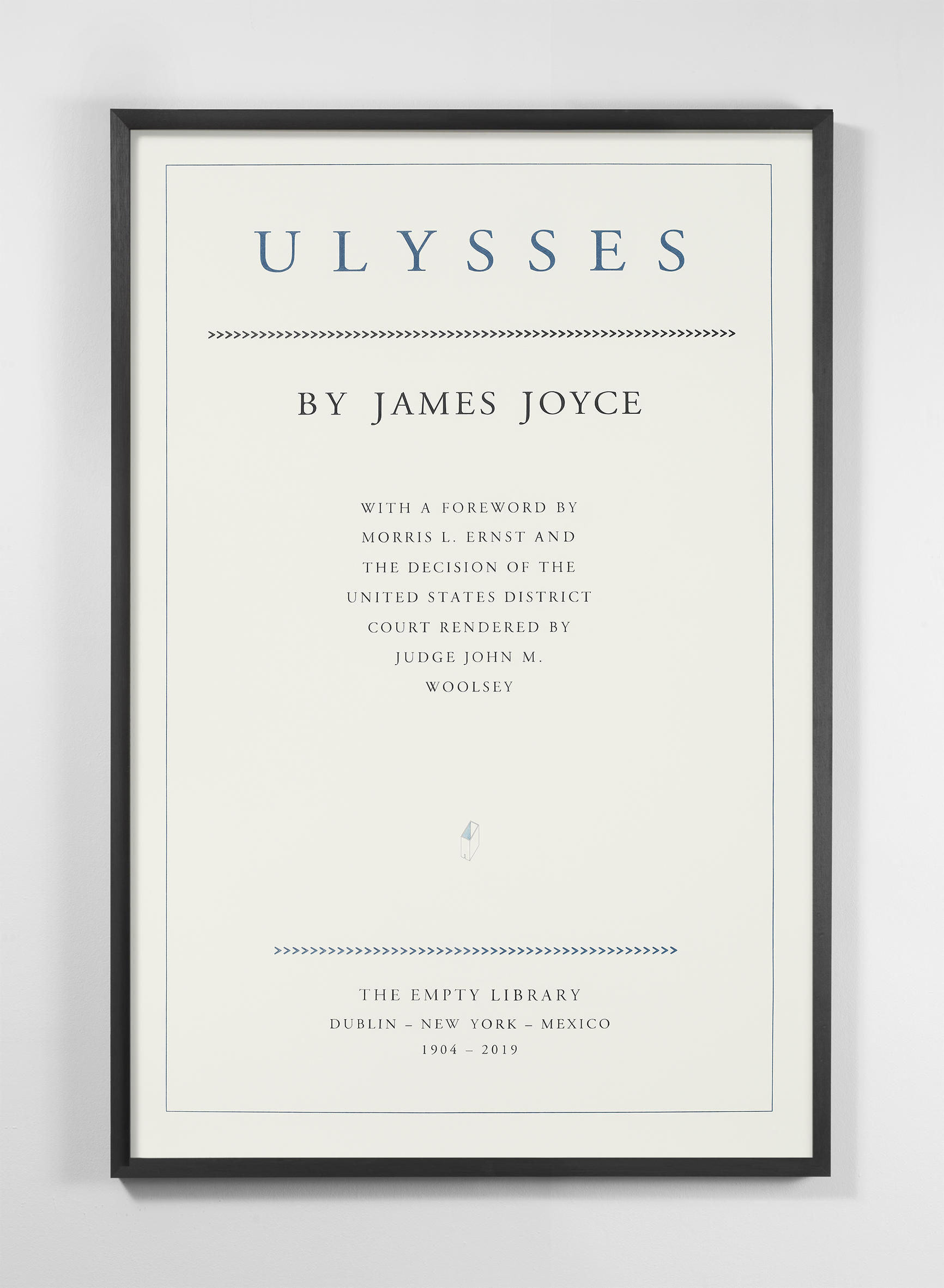   James Joyce. Ulysses. 1904-2019 , 2019  Lápiz y lápiz de color sobre papel de algodón / Pencil and colored pencil on cotton paper  150 x 100 cm 