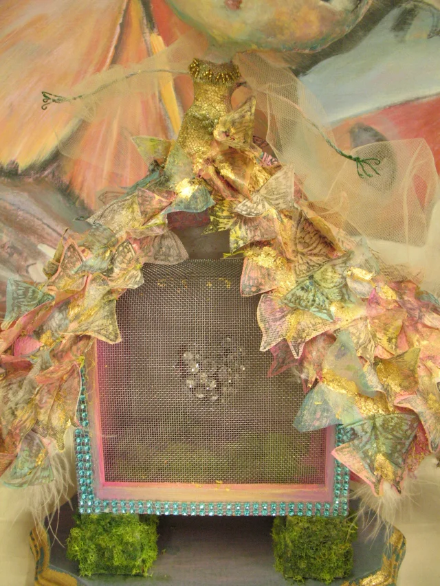 Butterfly Queen window for Mindfulnest Burbank, CA