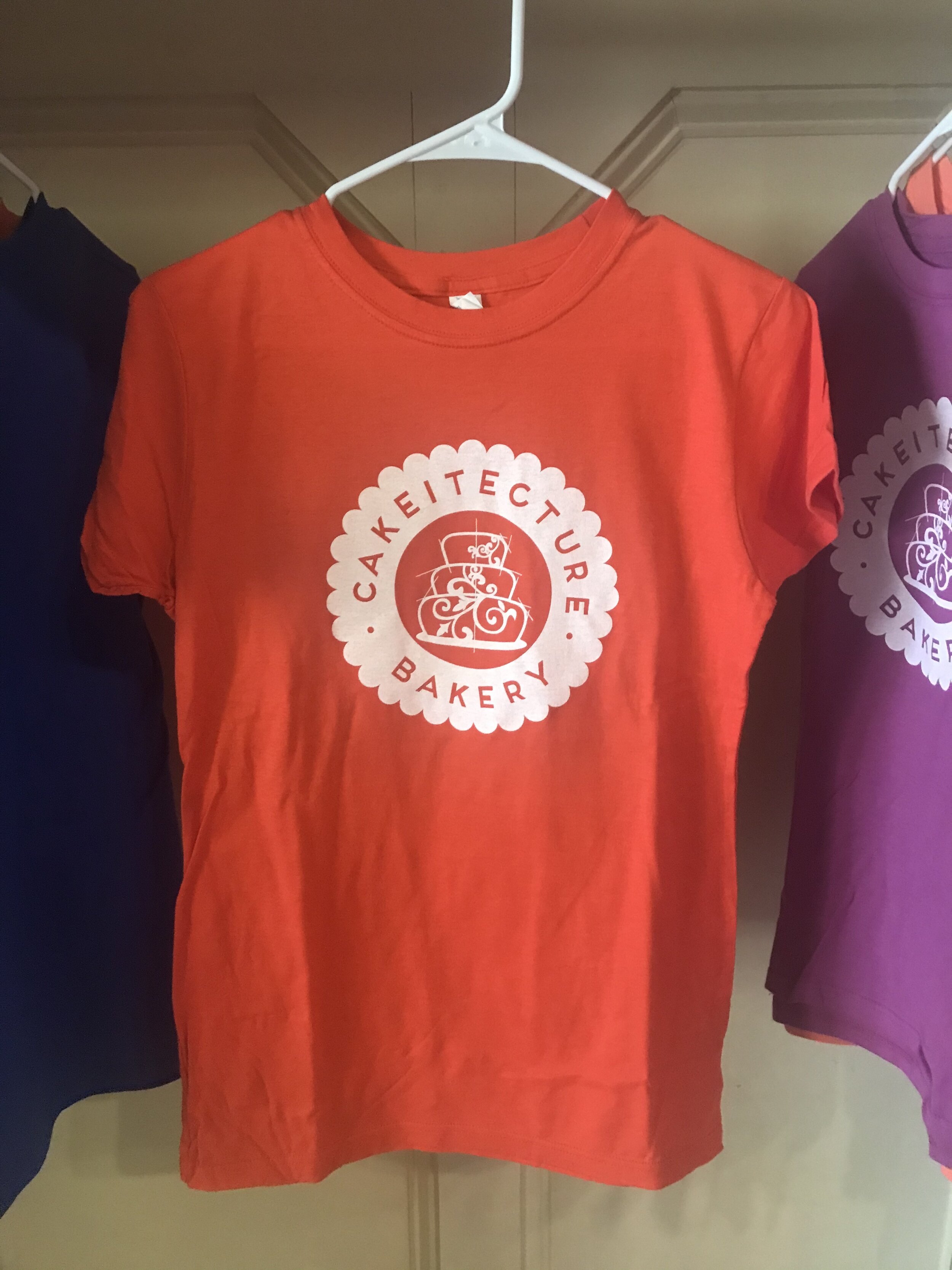 Cakeitecture Bakery Tshirt WOrange.JPG