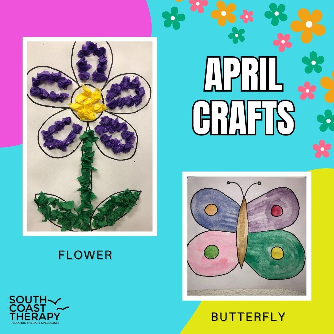 For our April crafts of the month we are making butterflies and flowers!! Materials: butterfly or flower picture, tissue paper, glue, bingo dotter, watercolor paint, etc. Directions: Be creative! Take a butterfly or flower picture and decorate it by 