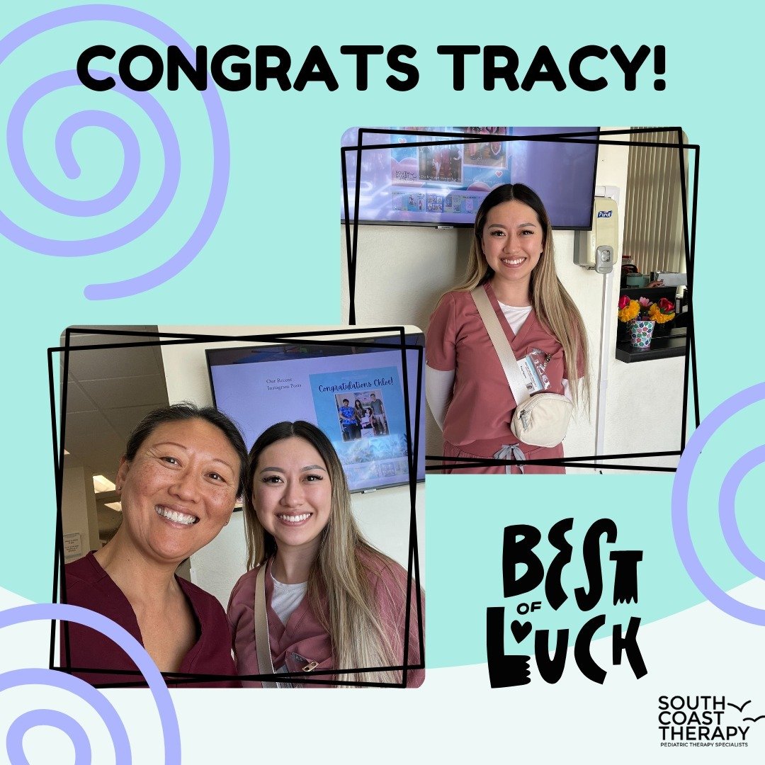 Congratulations to Tracy Nguyen for completing a graduate clinical rotation with SCT this spring in speech and language pathology! She did so great and we loved having her. Good luck on your next steps toward graduation!