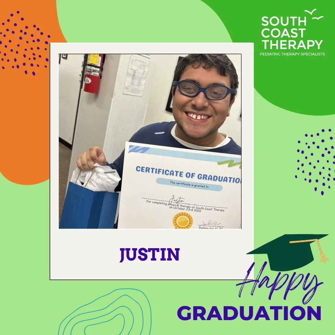Congratulations to our buddy Justin on graduating from physical therapy! We are so proud of all your accomplishments! Swipe to see a young Justin graduating from a previous episode of care. #cowboysfan #physicaltherapygraduate