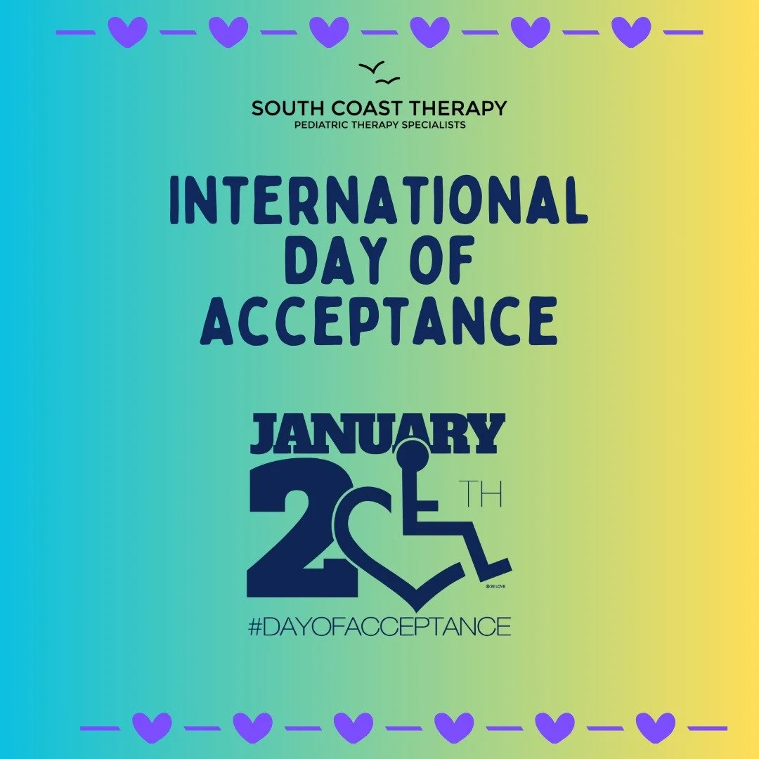 Today, January 20th is the International Day of Acceptance! &ldquo;This is an annual observance dedicated to promoting social acceptance, inclusion, and equal opportunities for people with visible or invisible disabilities&hellip;This day serves as a