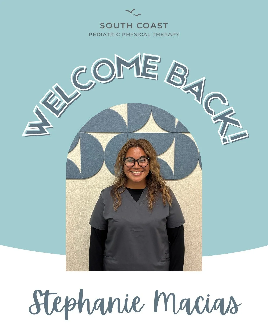 We are so excited to welcome back to our admin team a familiar face&hellip; Stephanie Macias! We&rsquo;ve missed having you here and are so excited to have you back on the team. Clients and families, feel free to stop by the front desk and say hi!