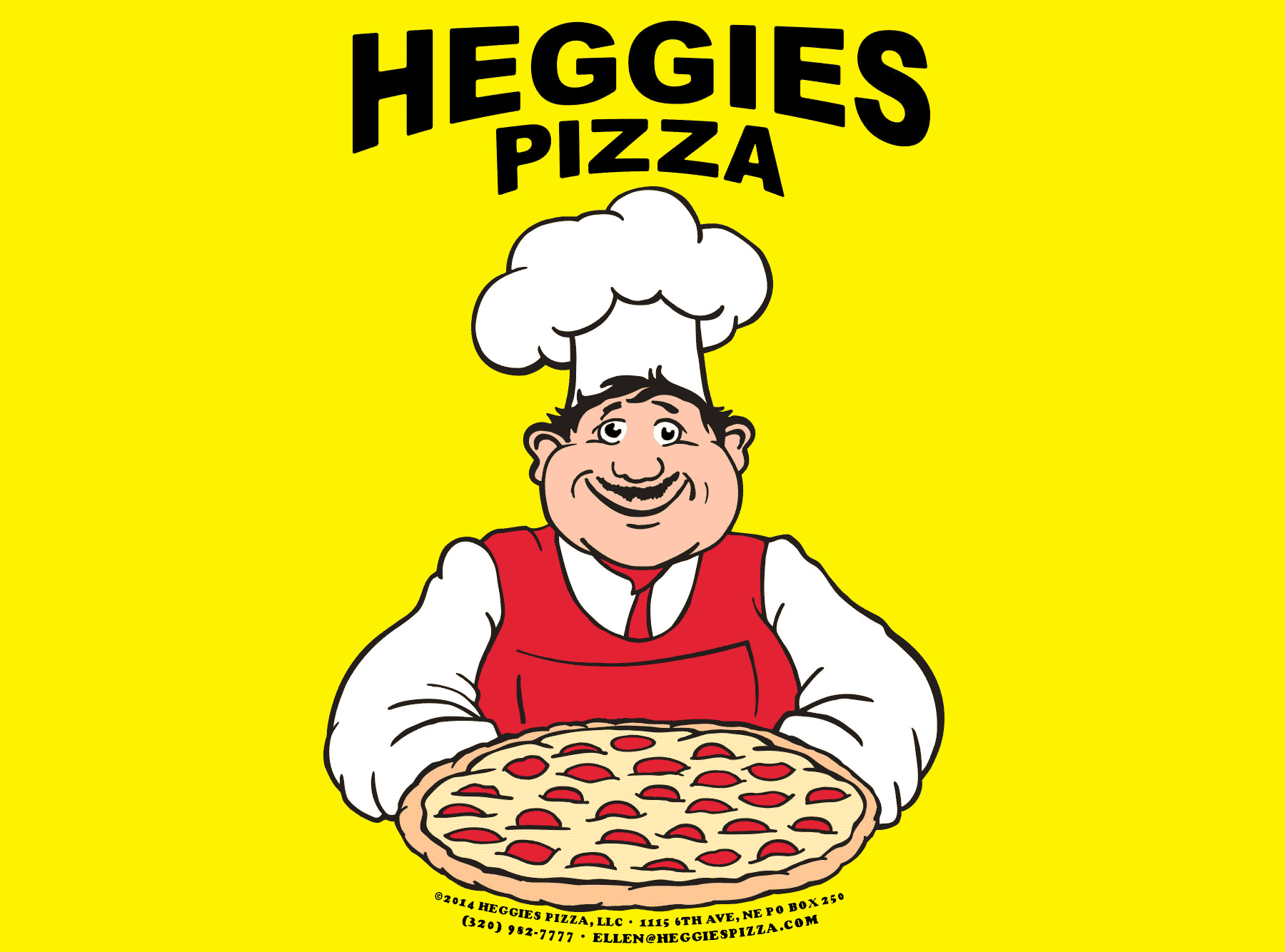 Heggies Pizza Orders Due
