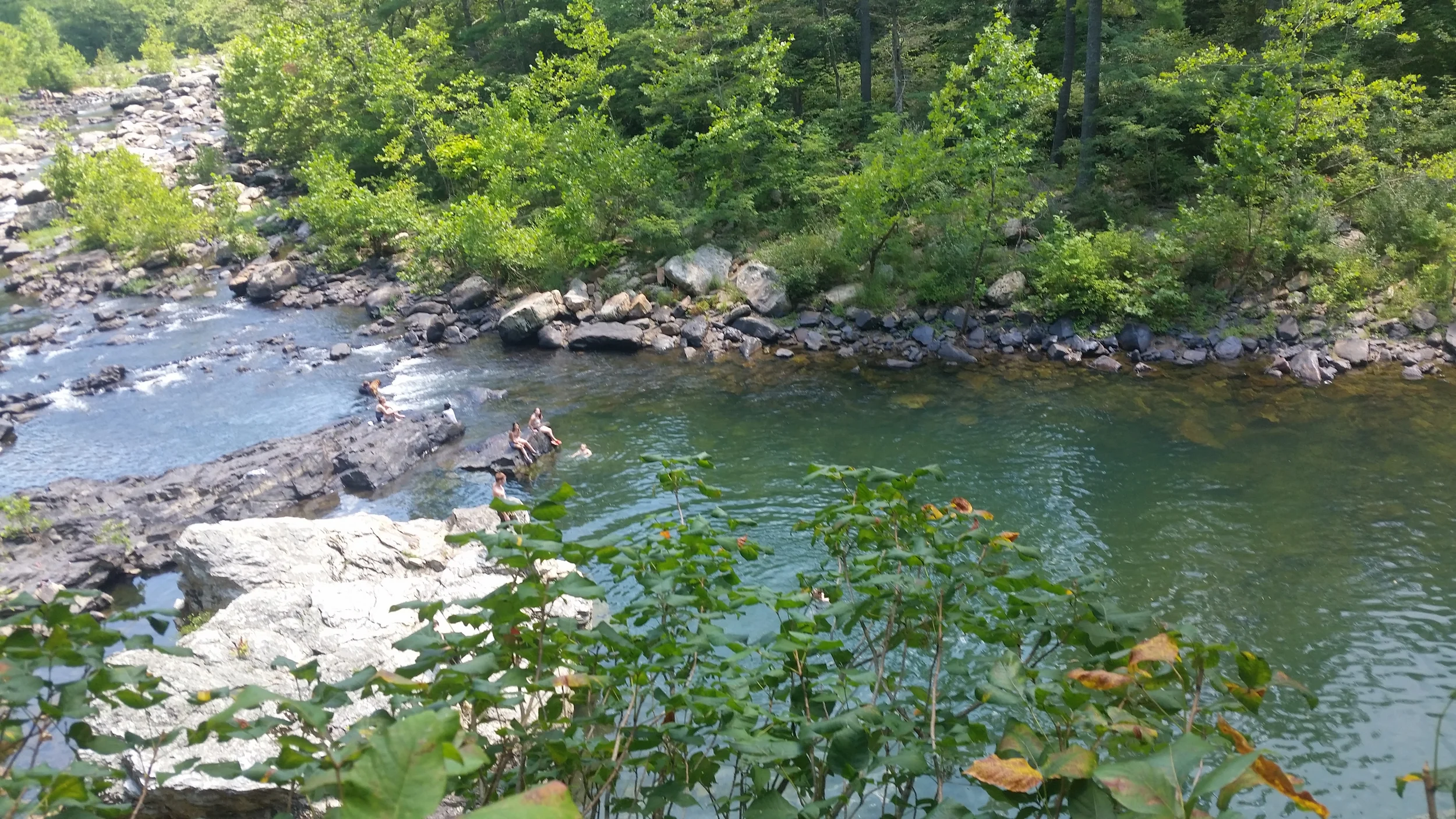 The Maury River in Goshen Pass