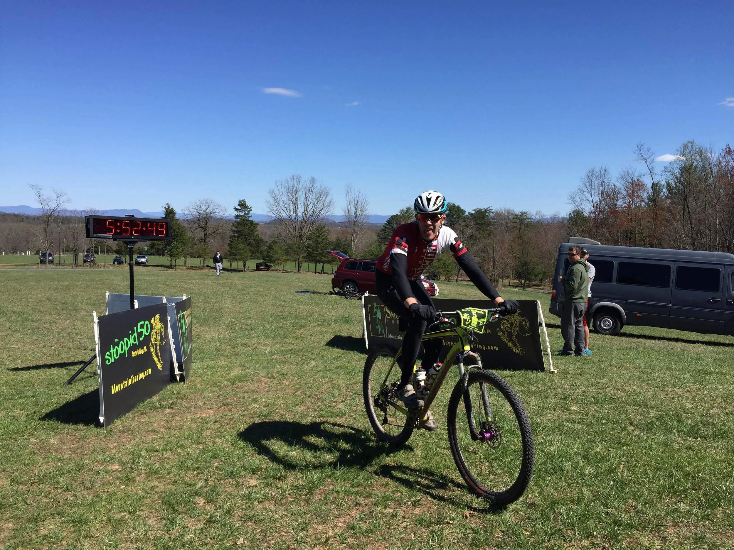 Glad to be back at the mothership. I love the view of Massanutten mountain from the campground. Photo by Chris Scott