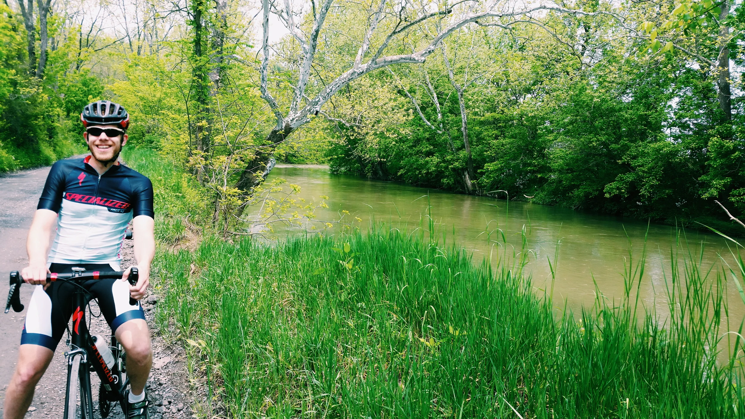 Super happy to be out riding bikes in amazing places!