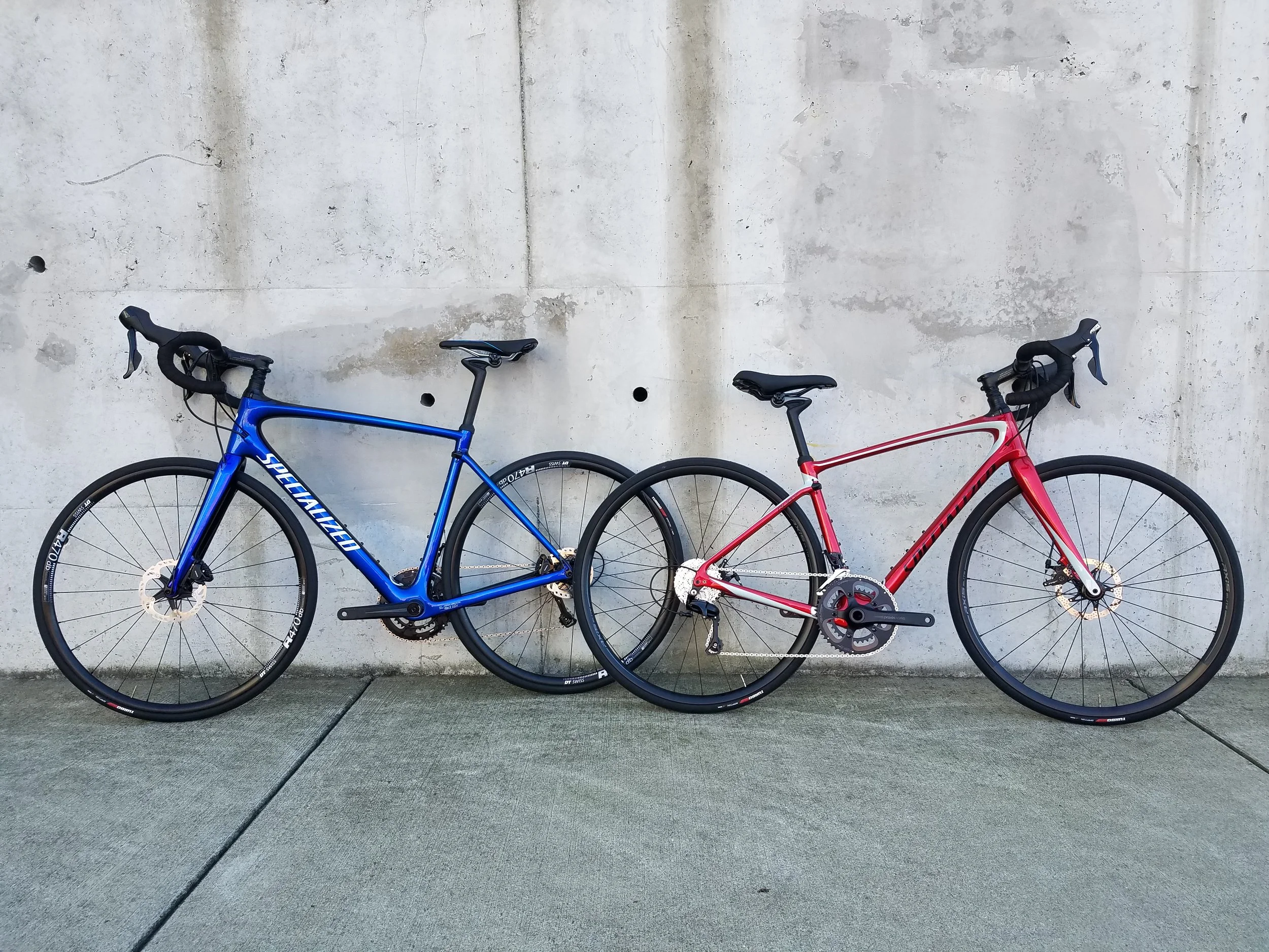 2017 Specialzied Roubaix and Ruby