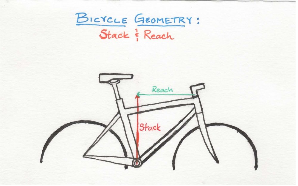 reparere Humoristisk Ananiver Road bike Geometry, "Endurance" vs. "Race" and Ride Impressions and  Preferences — Rocktown Bicycles