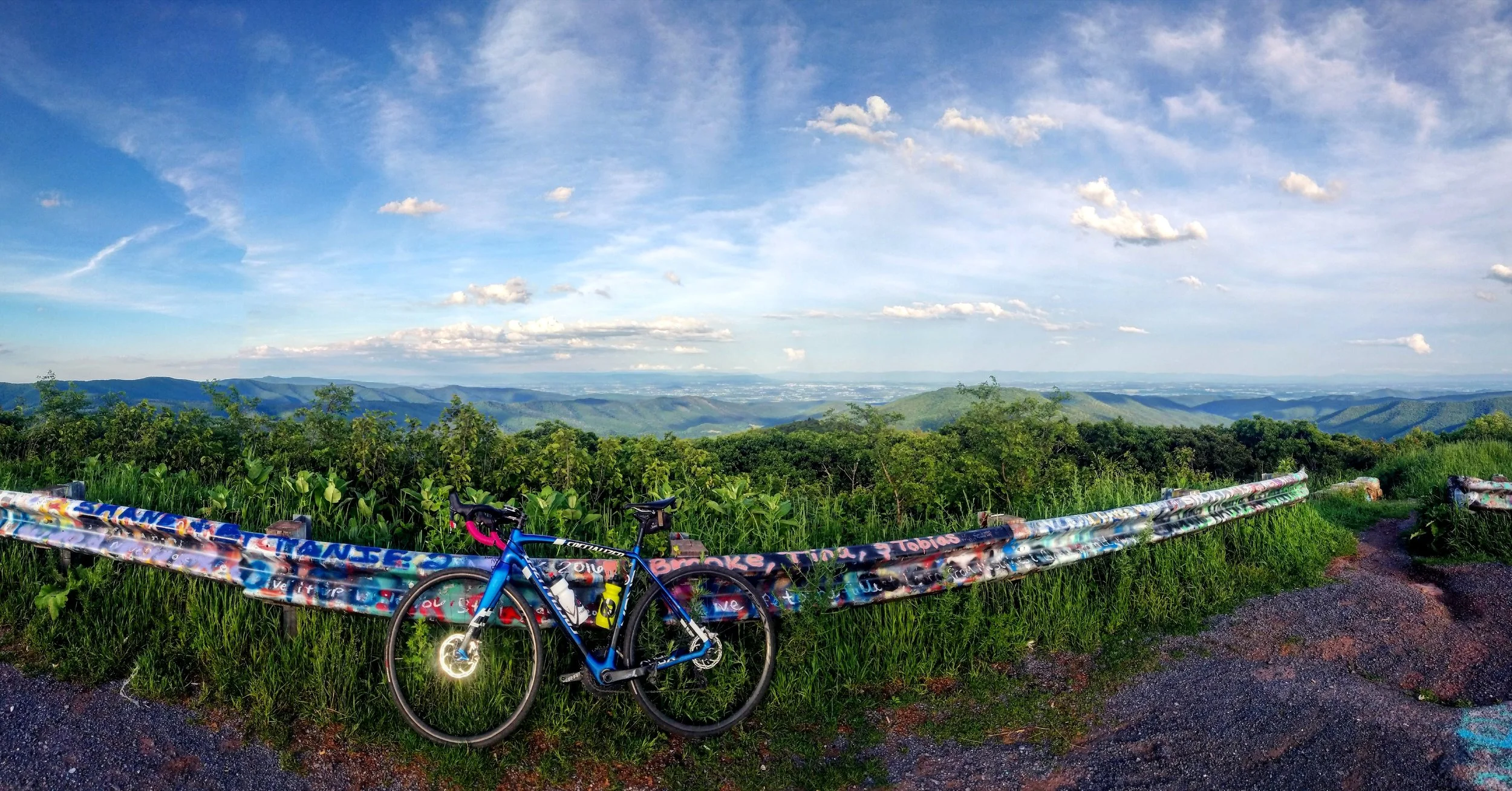 360 degree view of the Shenandoah Valley & West Virginia from the top of Reddish Knob.