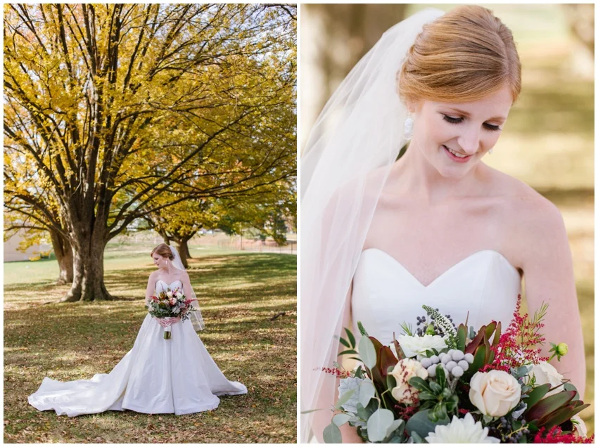 baltimore bride november wedding