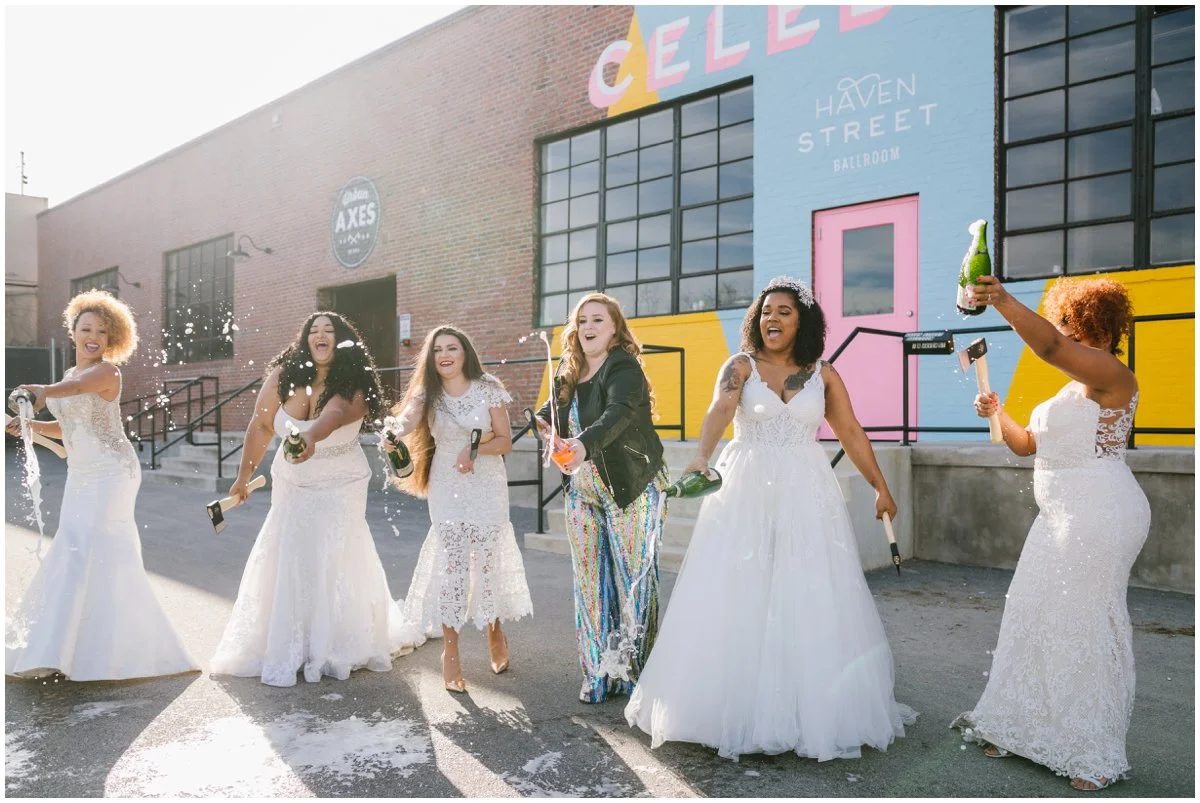 haven street ballroom industrial warehouse baltimore wedding venue