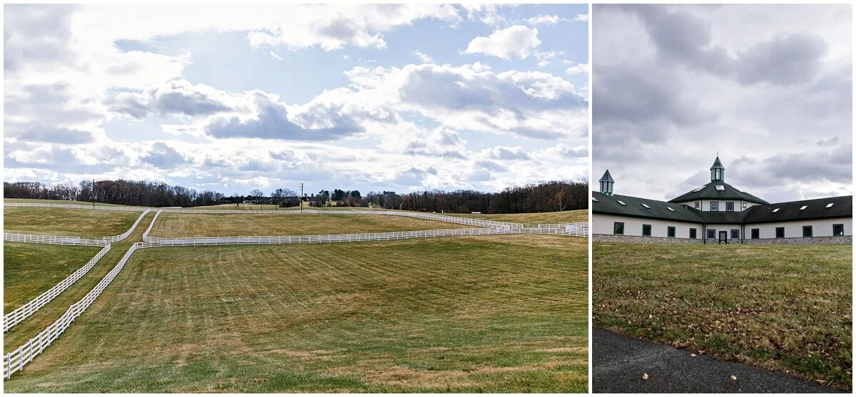 vignon manor farm modern equestrian barn maryland wedding venue