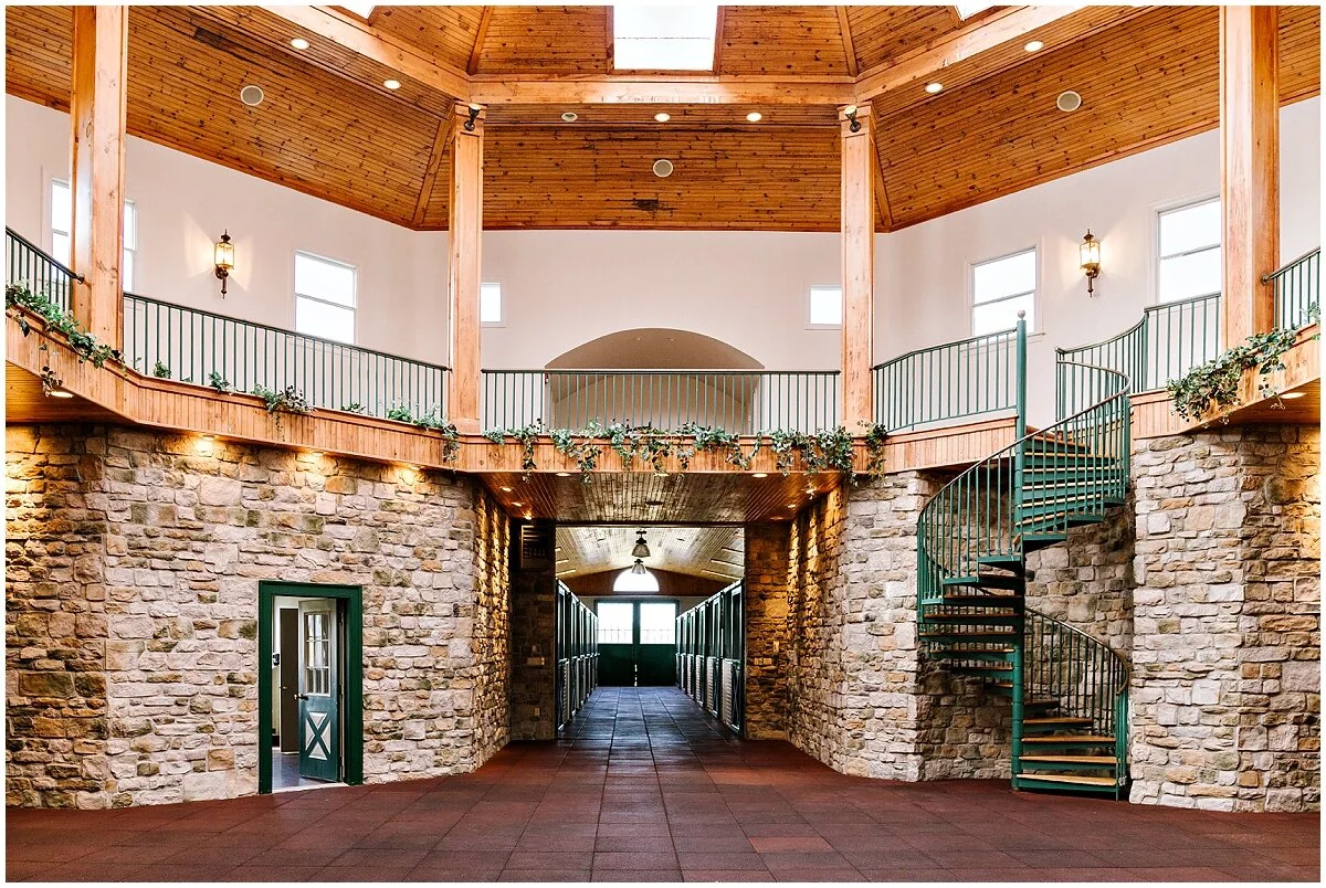 vignon manor farm modern equestrian barn maryland wedding venue