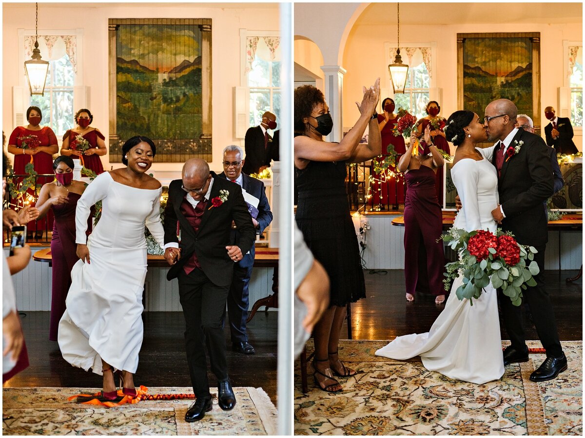 nakeia + chris a micro wedding with an old world feel in dickeyville