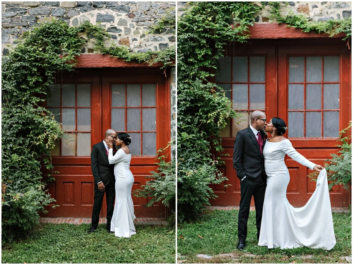 nakeia + chris a micro wedding with an old world feel in dickeyville