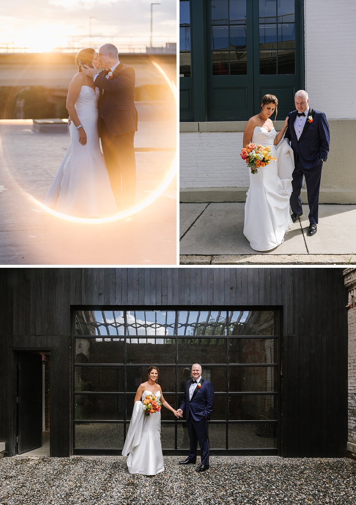 unique maryland wedding venue — modern and creative wedding photography —  urban row photography