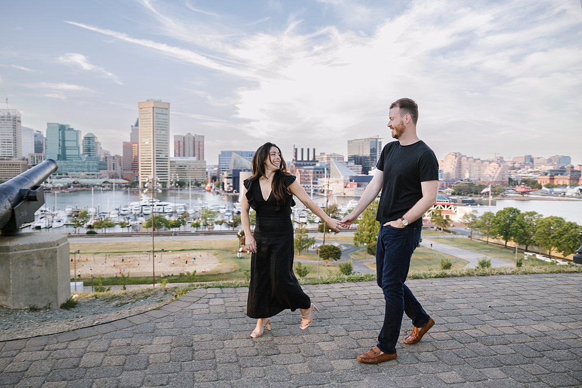 maryland engagement photographer — modern and creative wedding photography  — urban row photography