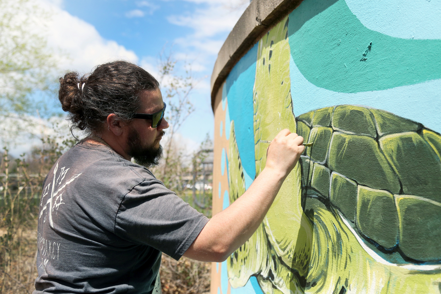 Patrick Maxcy Mural Boulder