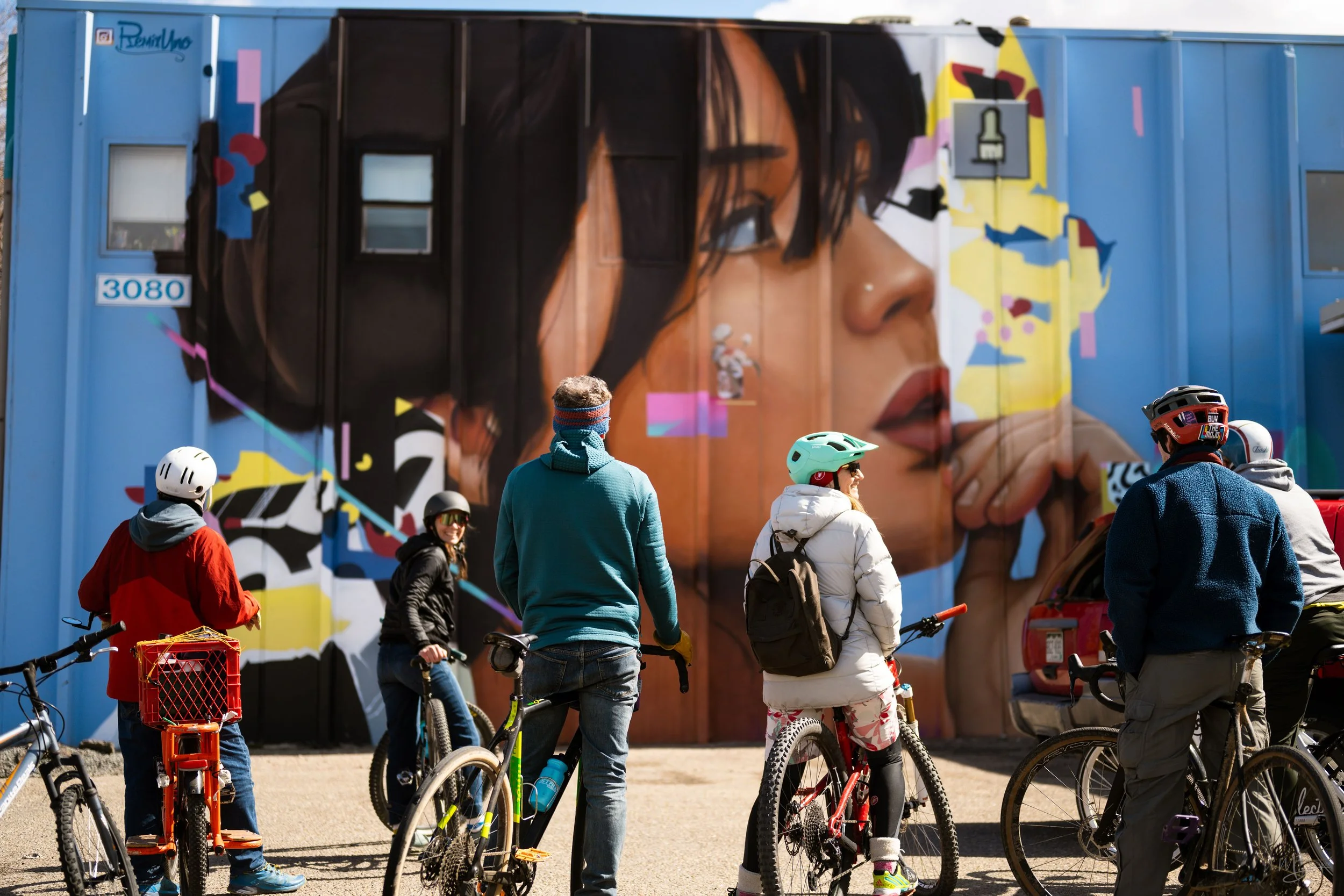 Wheels and Walls - Saturday Morning Mural Ride in Downtown Boulder