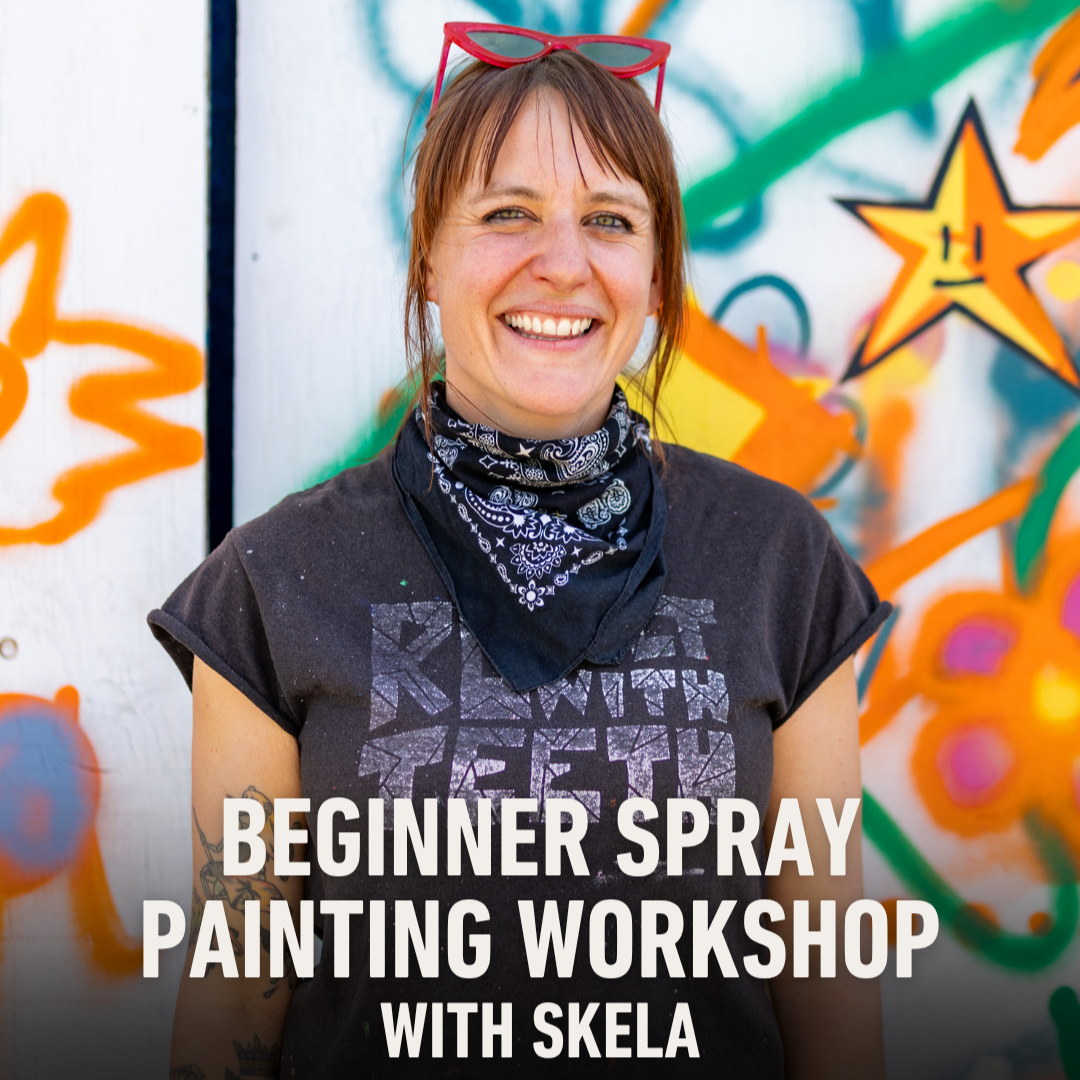 Beginner Spray Painting Workshop with Skela