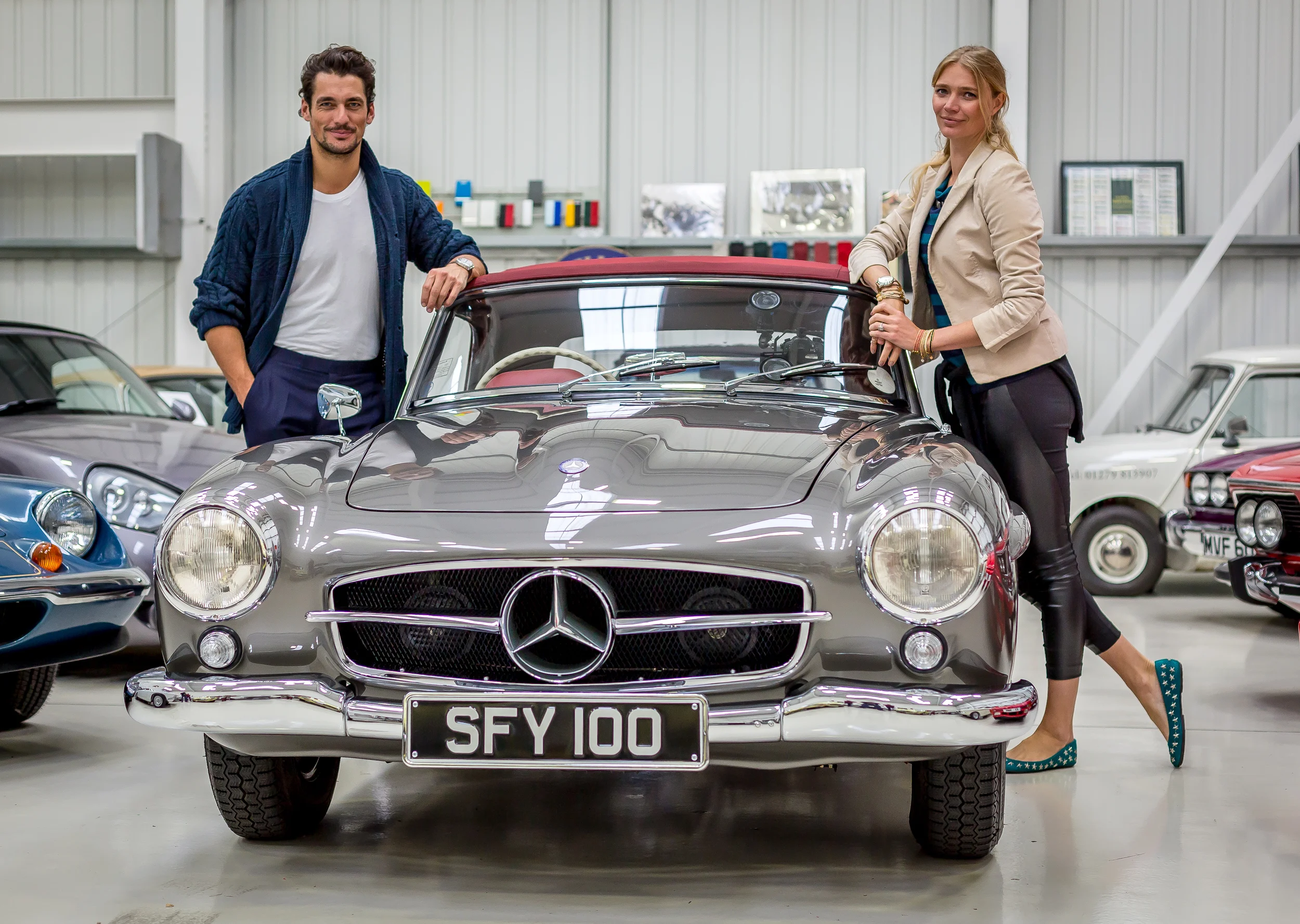 David Gandy & Jodie Kidd