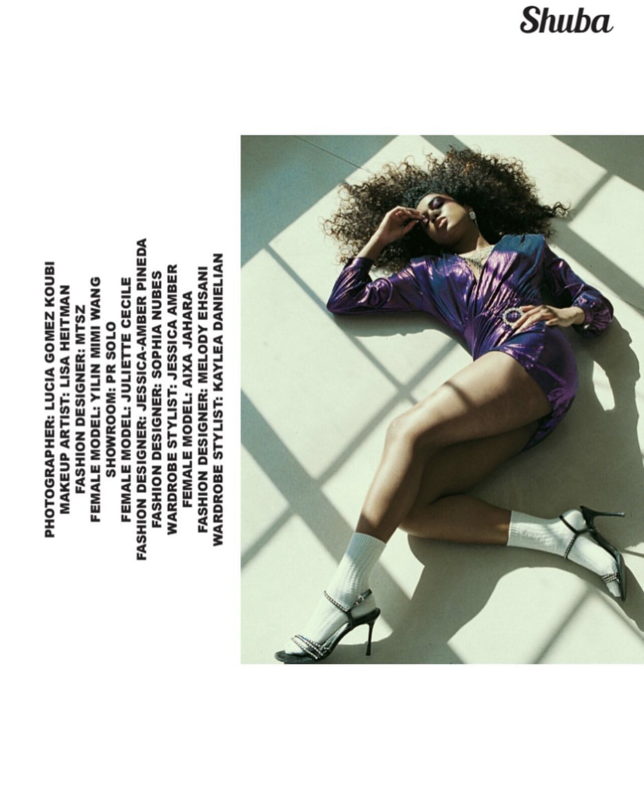 Featured in Shuba Magazine April 2021
