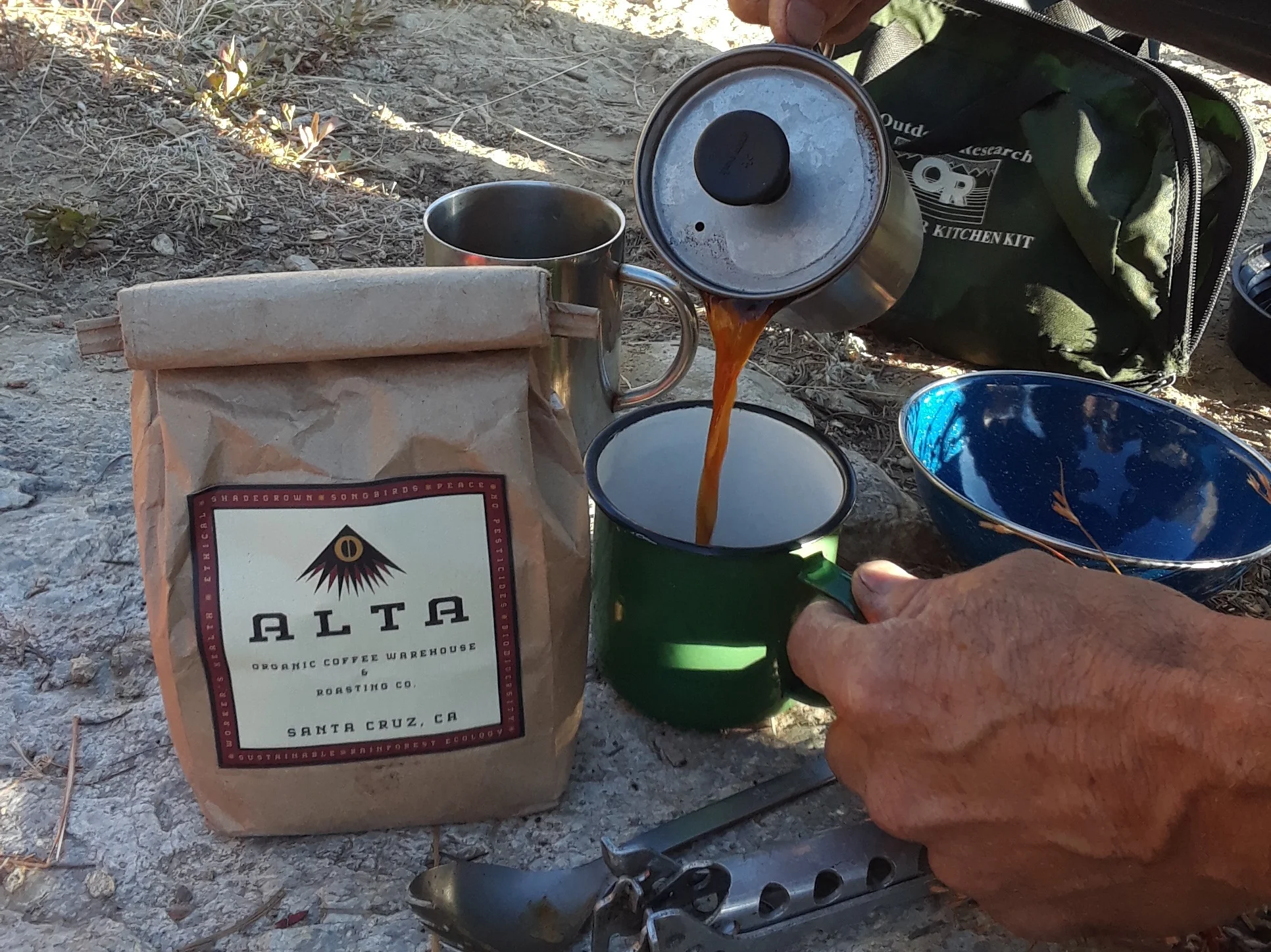You can take Alta coffee anywhere!