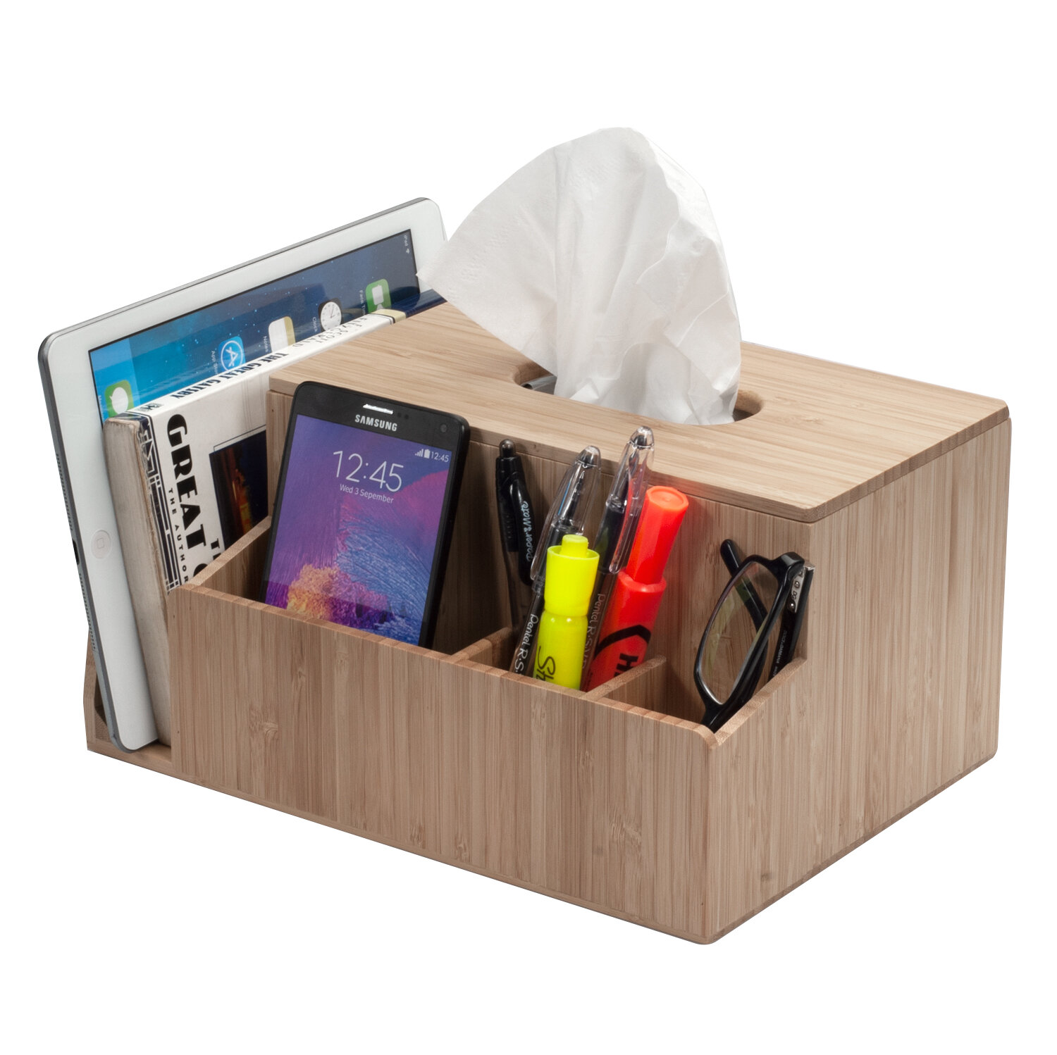 Cute Frog Tissue Box Napkin Storage Case Holder Desk Organizer for Home Room Kit 