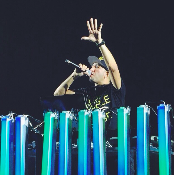 DJ Promote and the Lecrae Anomaly Tour ( LD Cory Fournier )