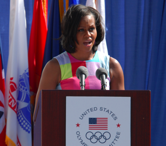 Warrior Games Opening Ceremony 2012 with Michelle Obama