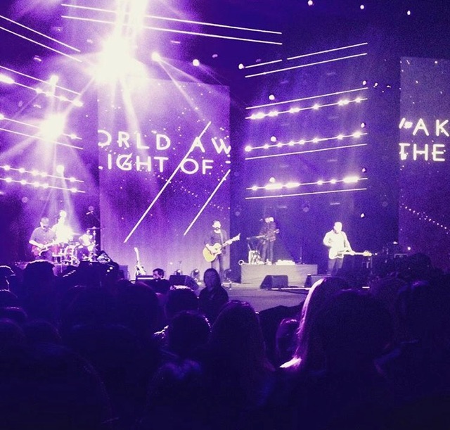 Festival Of Hope with Franklin Graham. Lighting Phil Whickham 