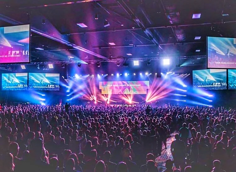 Life  Conference 2019 ( Legacy Productions ) Zebra provided all the lighting for the event. 