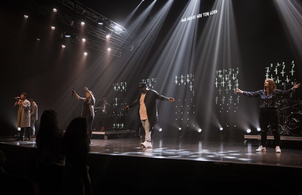 ZPL provided the full lighting rig LD Scott LeBeau