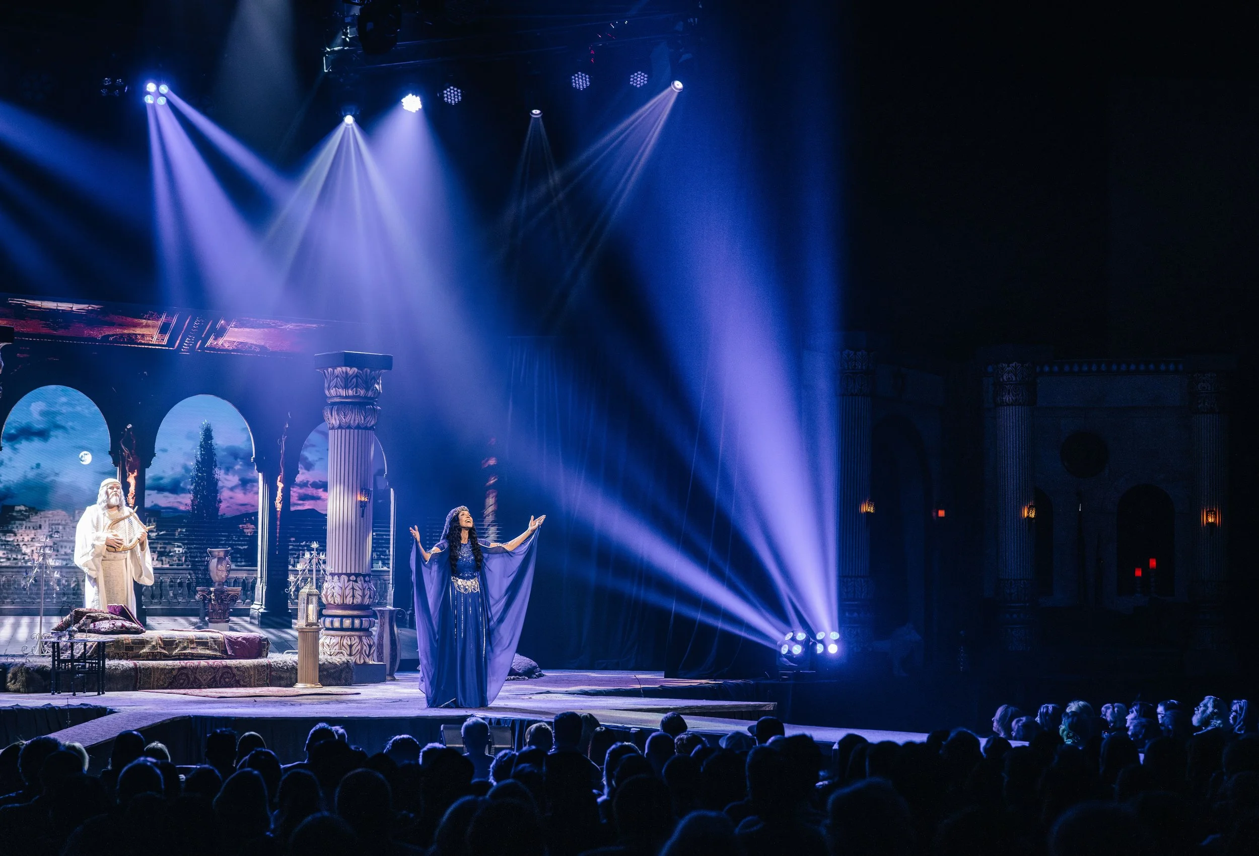 David Live show Charis Bible Collage 2024 