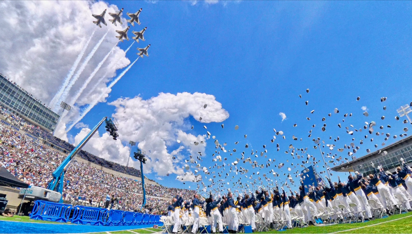 2024 Air Force Graduation with Vice President  Kamala Harris
